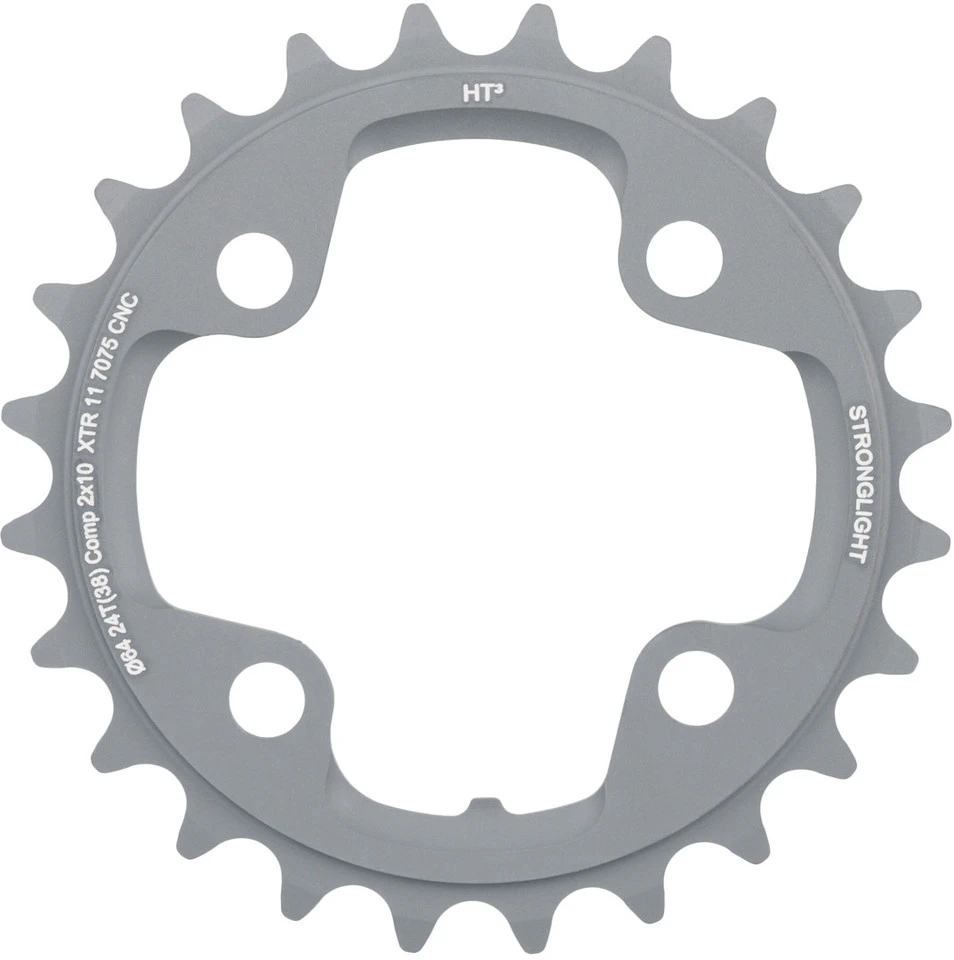 Stronglight HT3 Kettenblatt Shimano XTR M980 10-fach, 4-Arm, 104/64 Mm Lochkreis 3 Stronglight HT3 Kettenblatt Shimano XTR M980 10-fach, 4-Arm, 104/64 Mm Lochkreis