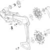 SRAM Ersatzteile XX1 / X01 Eagle 1x12 Schaltwerk