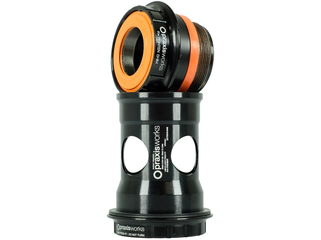 Praxis Works Shimano Road OSBB Specialized Conversion Stahl Innenlager 3 Praxis Works Shimano Road OSBB Specialized Conversion Stahl Innenlager