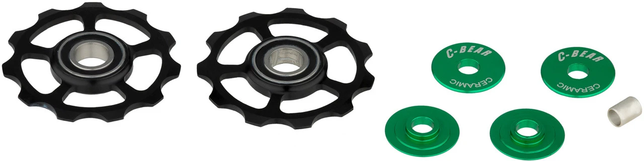 Schalträdchen Aluminium Shimano/SRAM 10-/11-fach 4 Schalträdchen Aluminium Shimano/SRAM 10-/11-fach – Bild 2