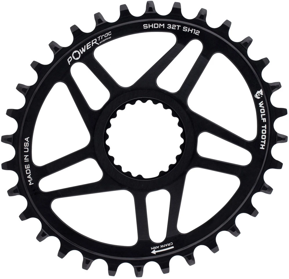 Elliptical Direct Mount Kettenblatt Shimano Für HG+ 12-fach Kette 3 Elliptical Direct Mount Kettenblatt Shimano Für HG+ 12-fach Kette