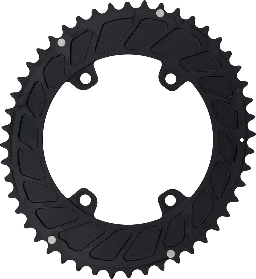 Rotor Shimano GRX Kettenblatt, 4-Arm, Q-Rings, 110/80 Mm Lochkreis 6 Rotor Shimano GRX Kettenblatt, 4-Arm, Q-Rings, 110/80 Mm Lochkreis – Bild 4